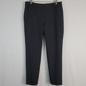 Talbots Chatham Wool Blend Ankle Pants sz 10P side zip minimalist office career